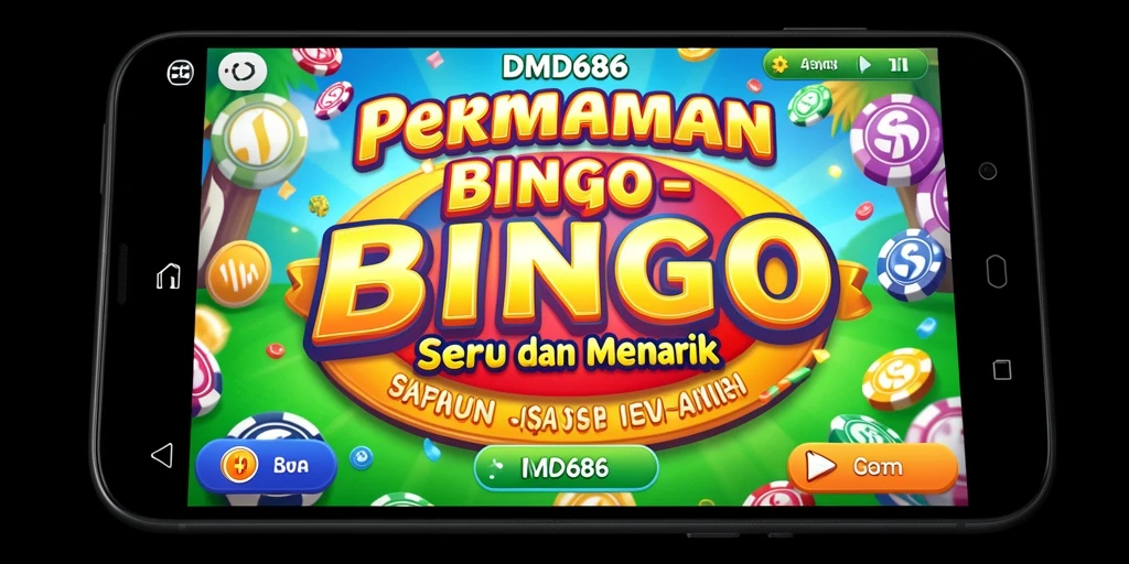 Tampilan gameplay seru dari DMD686 yang penuh aksi Bingo.