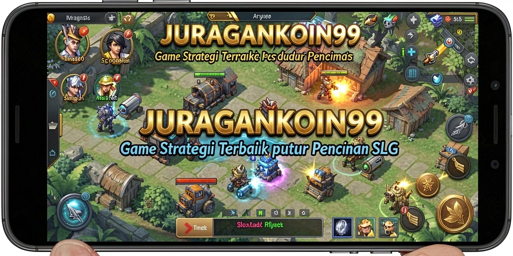 Tampilan gameplay menarik dalam JURAGANKOIN99 menampilkan aksi strategi mendebarkan.
