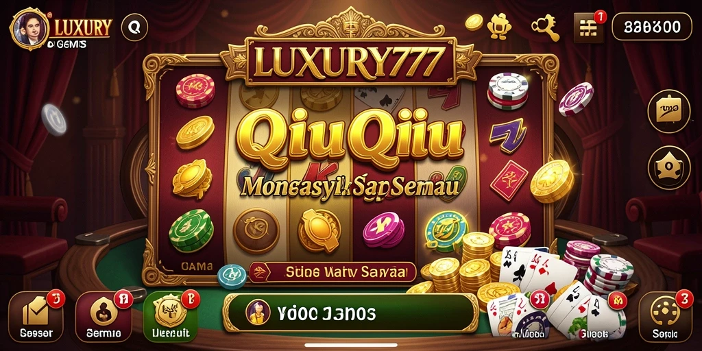 Pengalaman seru bermain QiuQiu di LUXURY777.