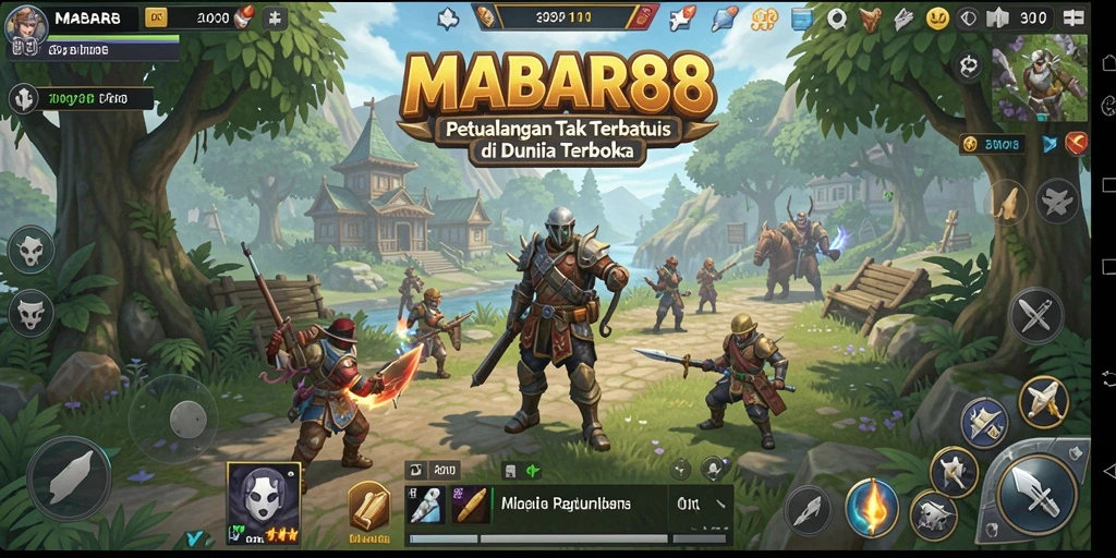 Gameplay MABAR88 menampilkan eksplorasi dunia terbuka yang menakjubkan.