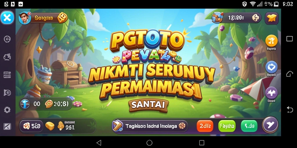 Tampilan menarik PGTOTO dengan gameplay yang seru dan interaktif.